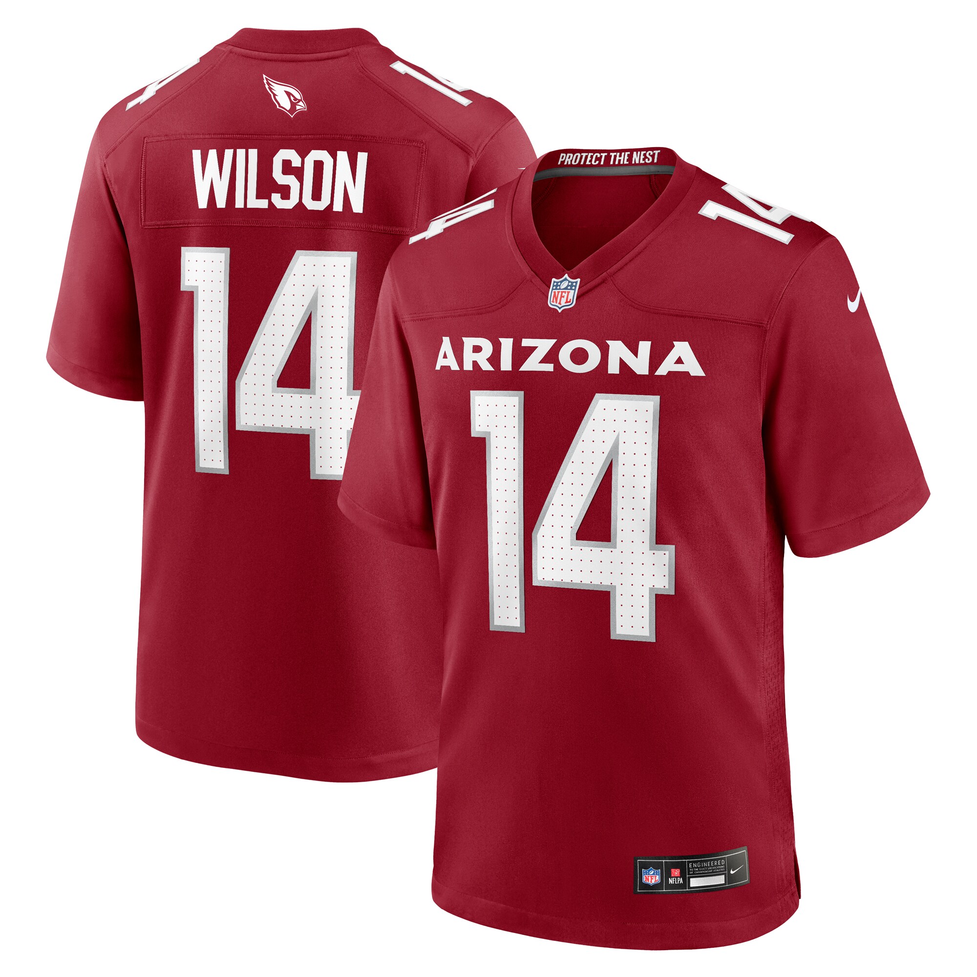 michael wilson arizona cardinals nike team game jersey cardinal clowdercats czkxa.jpg