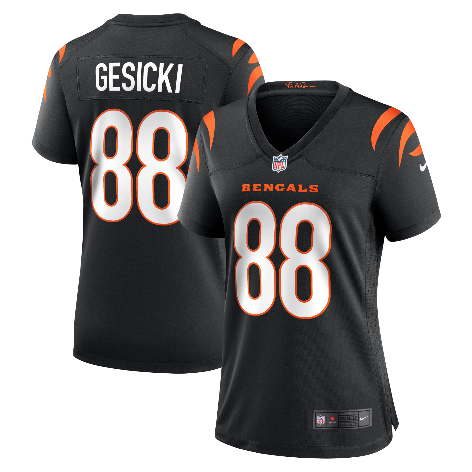 mike gesicki cincinnati bengals nike womens game jersey black clowdercats yygro.jpg