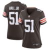 mike hall jr cleveland browns nike womens team game jersey brown clowdercats czxob.jpg
