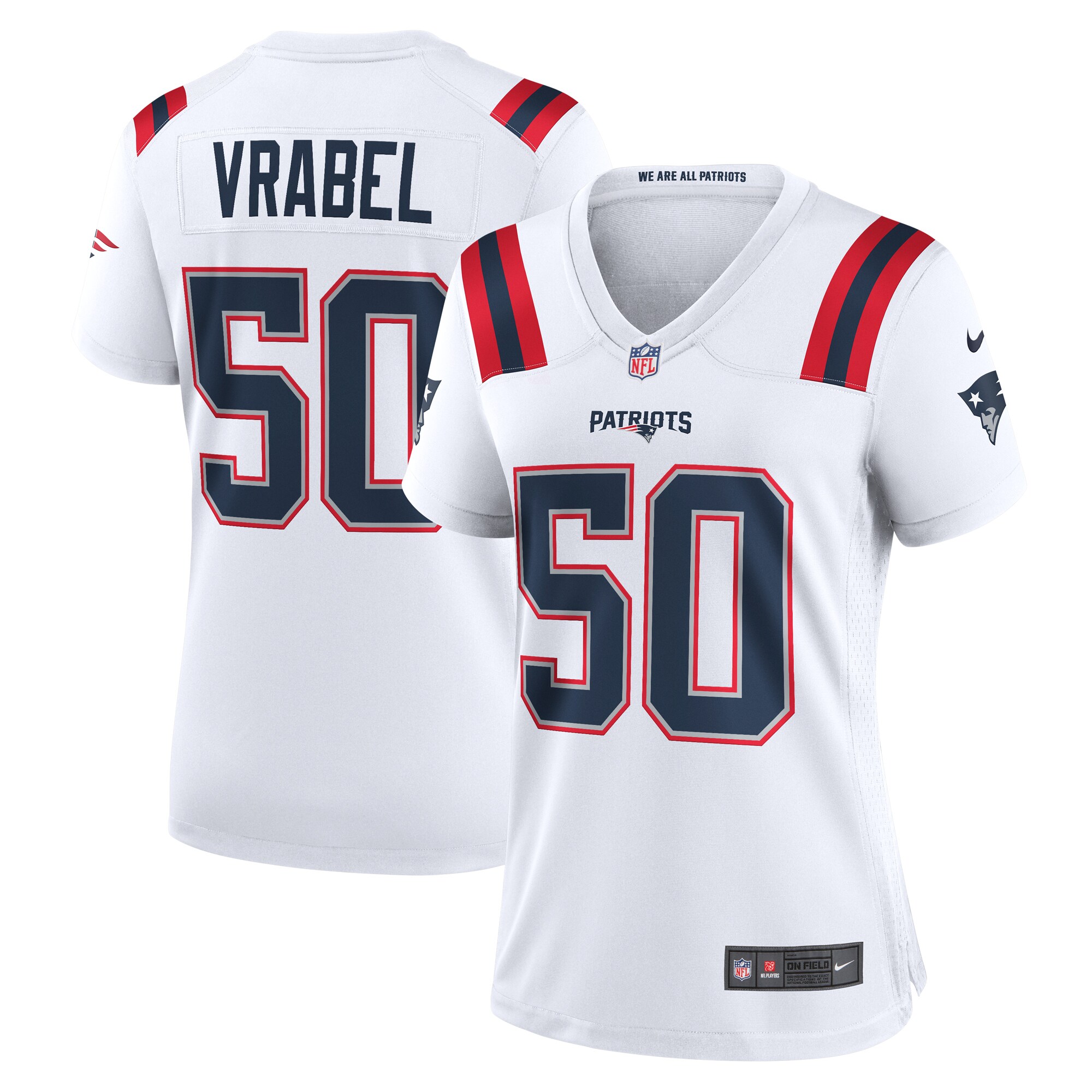 mike vrabel new england patriots nike womens retired player game jersey white clowdercats kun8t.jpg