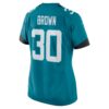 montaric brown jacksonville jaguars nike womens game player jersey teal clowdercats n2il4.jpg