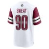 montez sweat washington commanders nike game jersey white clowdercats bvt7g.jpg