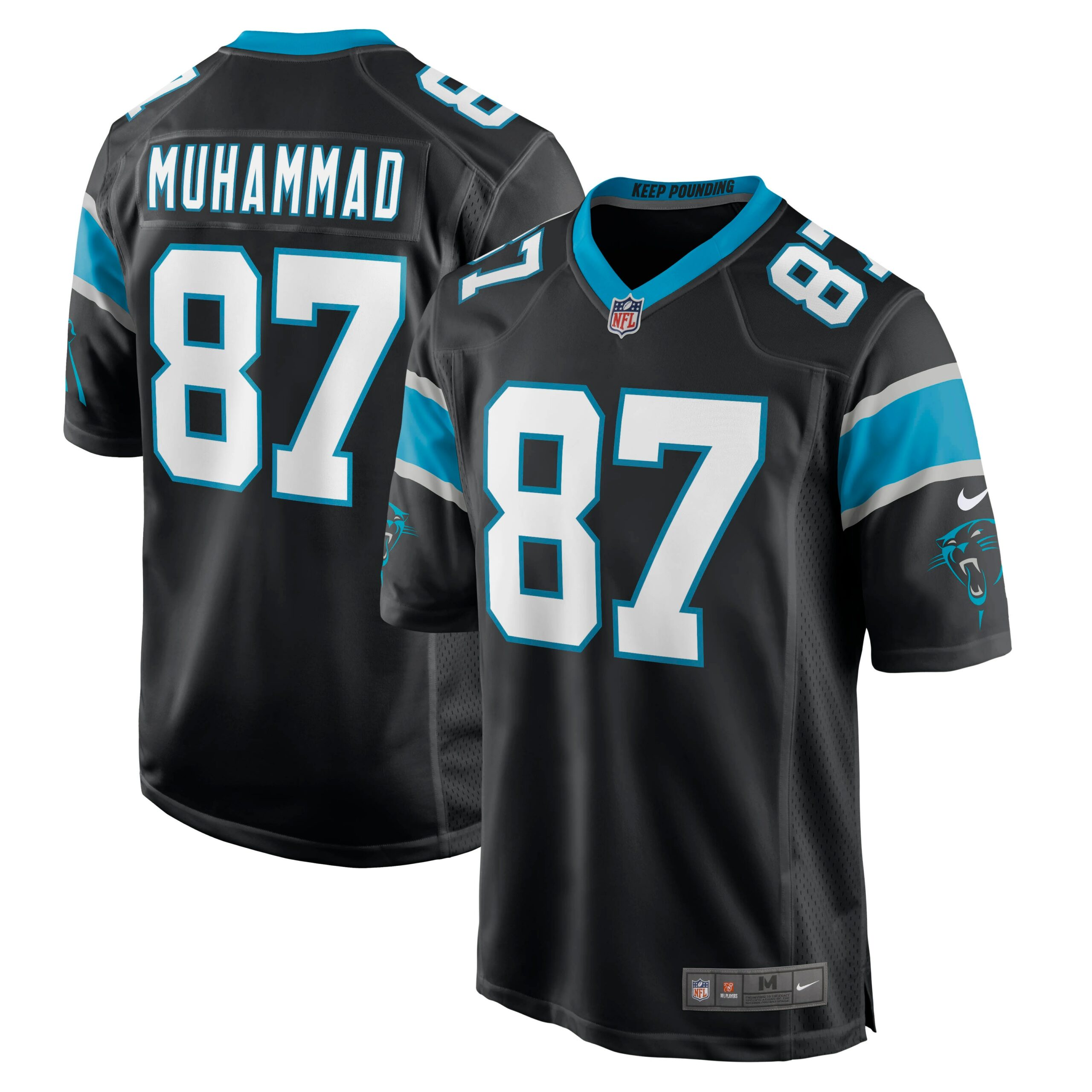 muhsin muhammad carolina panthers nike retired player jersey black clowdercats g7jc7.jpg