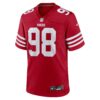 mykel williams san francisco 49ers nike 2025 nfl draft first round pick game jersey scarlet clowdercats dlrw0.jpg