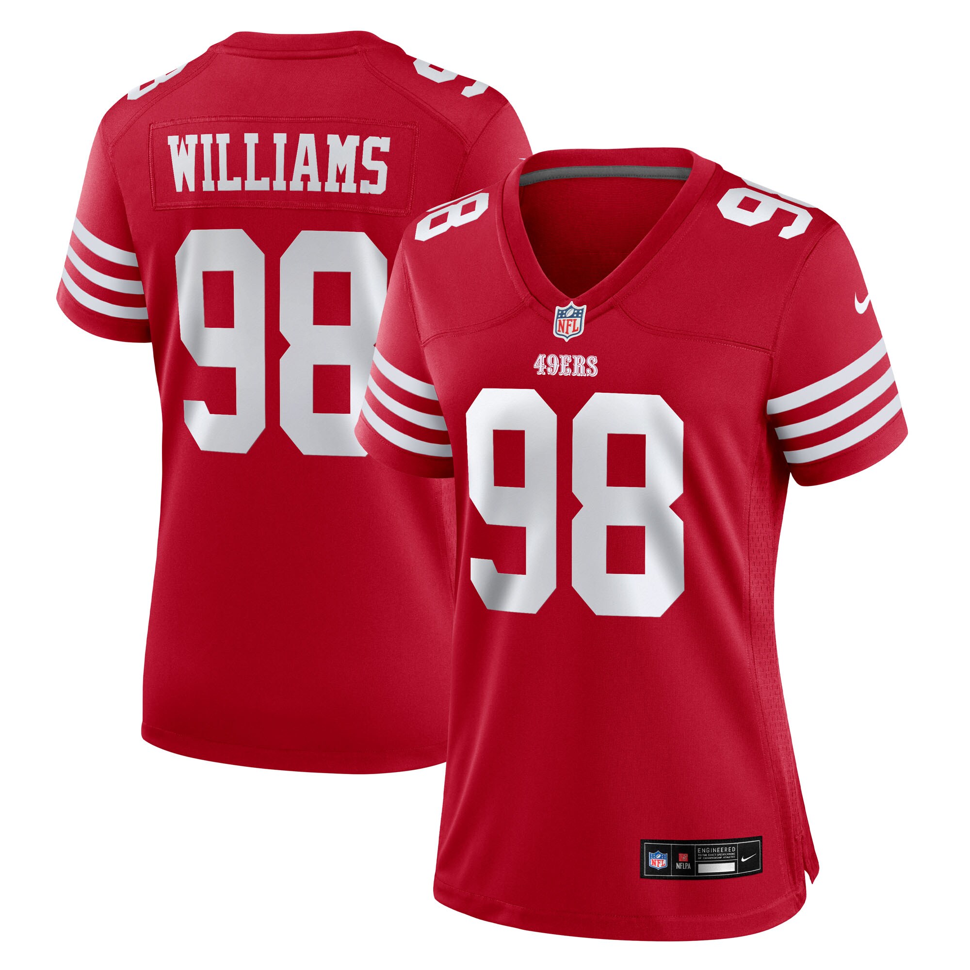mykel williams san francisco 49ers nike womens team game jersey scarlet clowdercats 0owfd.jpg