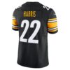 najee harris pittsburgh steelers nike vapor fuse limited jersey black clowdercats osvry.jpg