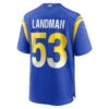 nate landman los angeles rams nike team game jersey royal clowdercats rbwkj.jpg