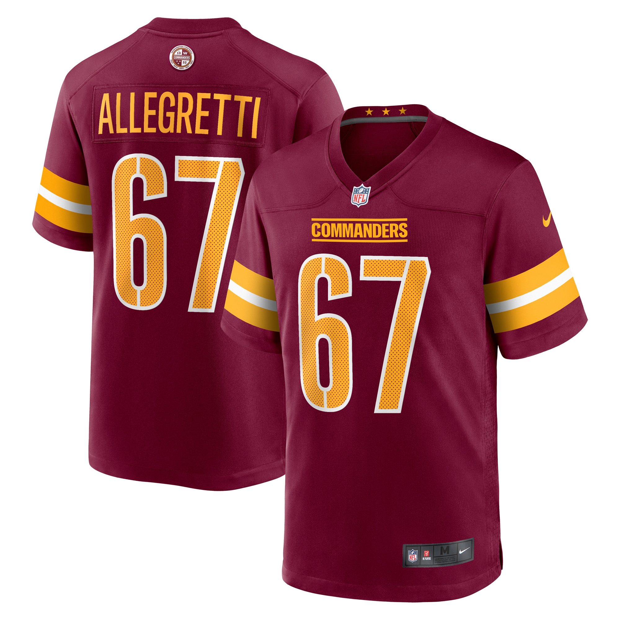 nick allegretti washington commanders nike game jersey burgundy clowdercats mq5ci.jpg