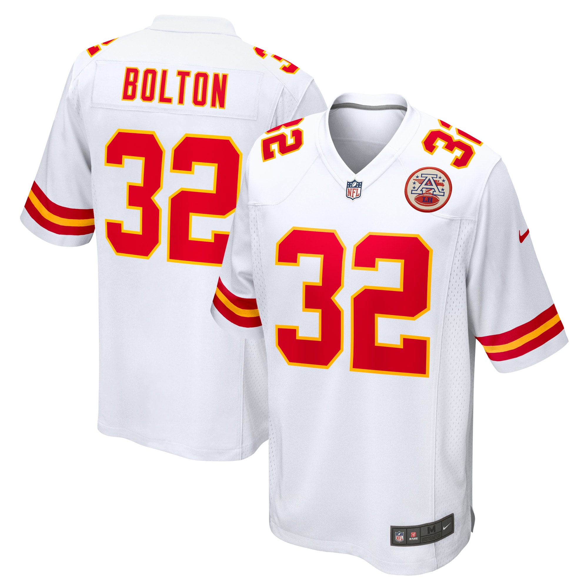 nick bolton kansas city chiefs nike away game player jersey white clowdercats zdtrk.jpg