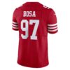 nick bosa san francisco 49ers nike vapor fuse limited jersey scarlet clowdercats 0ruex.jpg