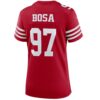 nick bosa san francisco 49ers nike womens player jersey scarlet clowdercats h9iml.jpg