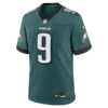 nick foles philadelphia eagles nike team retired player game jersey midnight green clowdercats ykkbf.jpg
