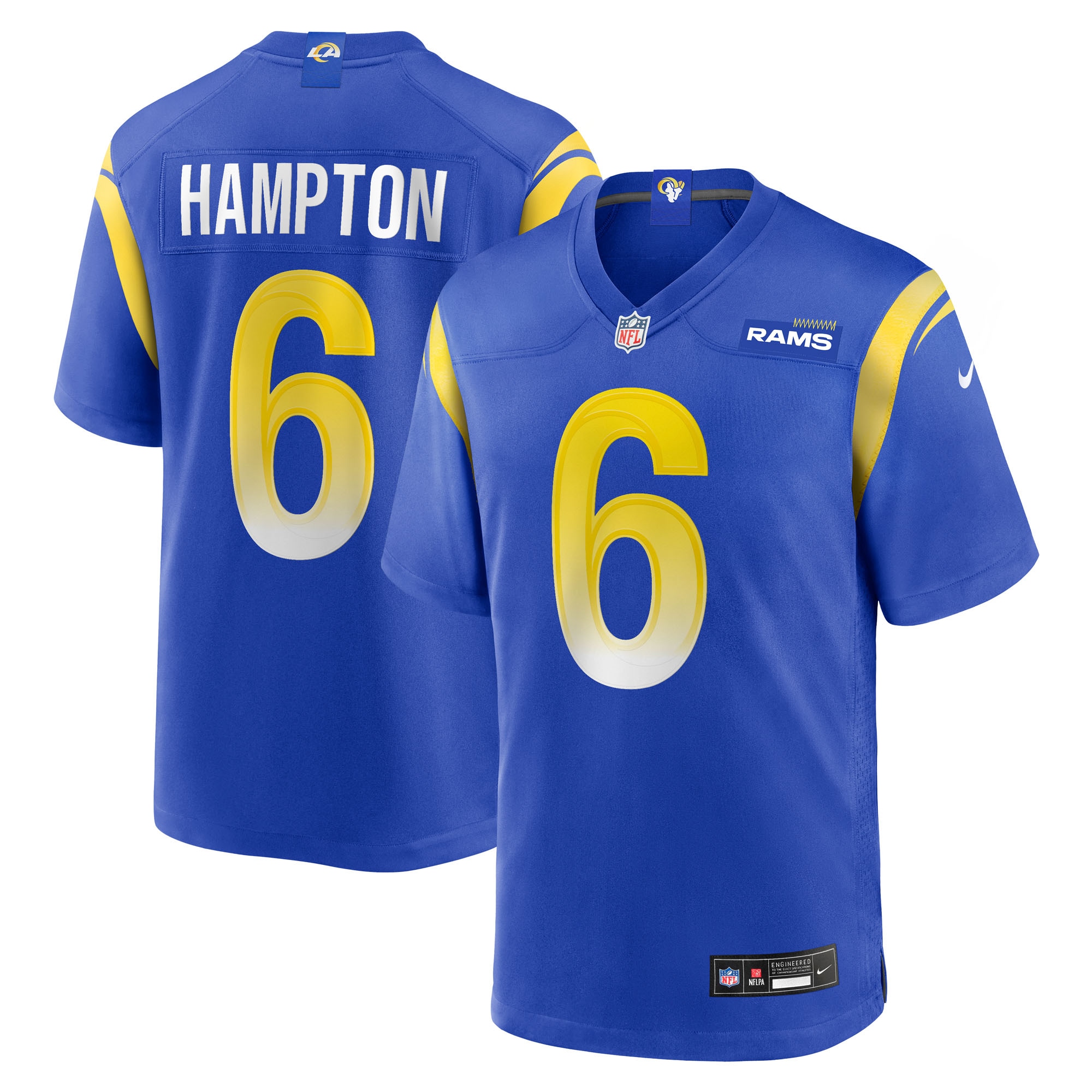 nick hampton los angeles rams nike team game jersey royal clowdercats 2jrgw.jpg