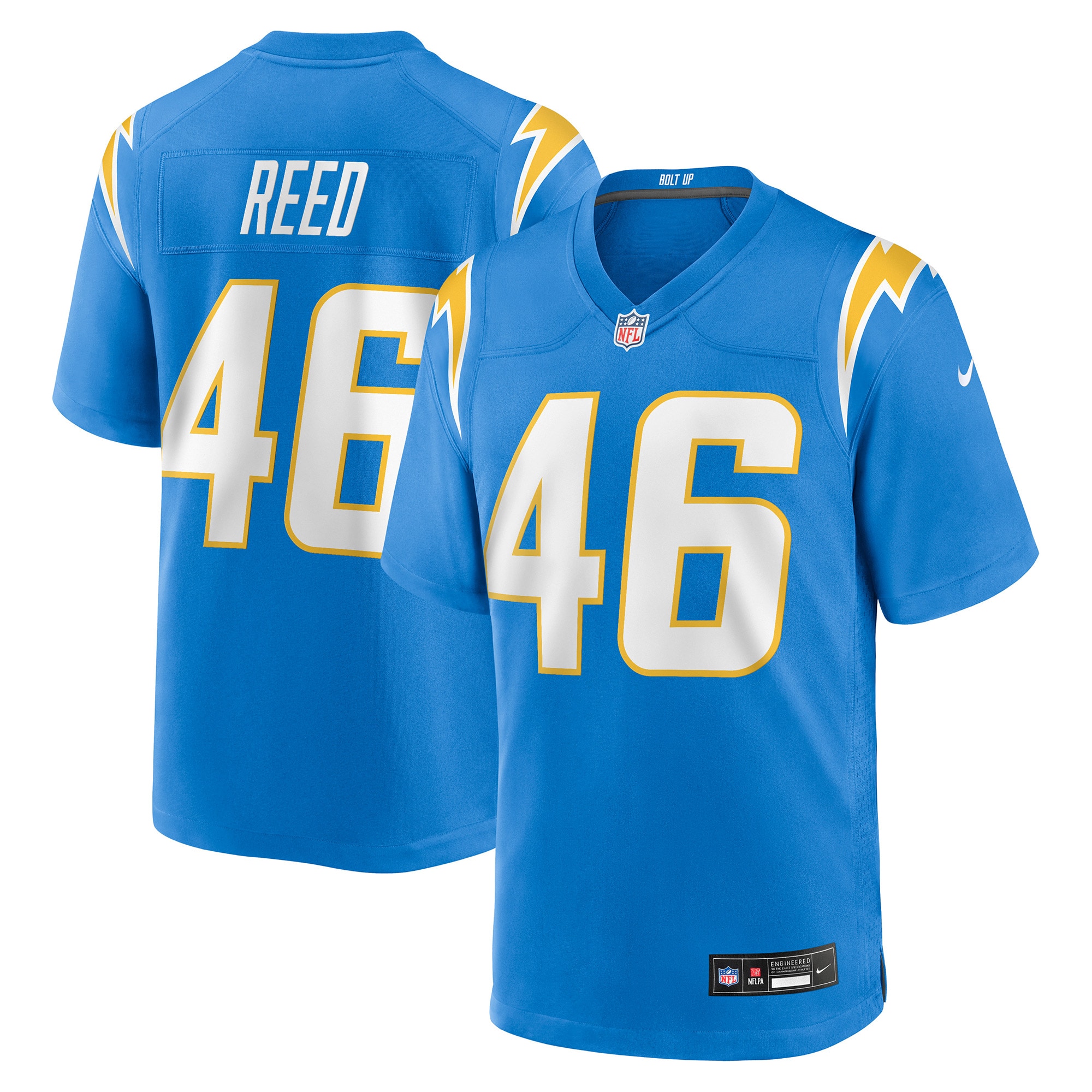 nikko reed los angeles chargers nike team game jersey powder blue clowdercats 7fv5w.jpg