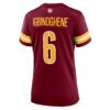 noah igbinoghene washington commanders nike womens team game jersey burgundy clowdercats 2xtnl.jpg