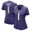 number 1 bride baltimore ravens nike womens game jersey purple clowdercats rljmx.jpg