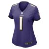 number 1 bride baltimore ravens nike womens game jersey purple clowdercats rpfyq.jpg