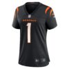 number 1 bride cincinnati bengals nike womens game jersey black clowdercats z1gat.jpg
