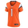 number 1 bride denver broncos nike womens game jersey orange clowdercats 0wf2i.jpg