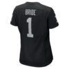 number 1 bride las vegas raiders nike womens game jersey black clowdercats zvefb.jpg