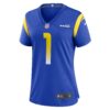 number 1 bride los angeles rams nike womens game jersey royal clowdercats fcszz.jpg