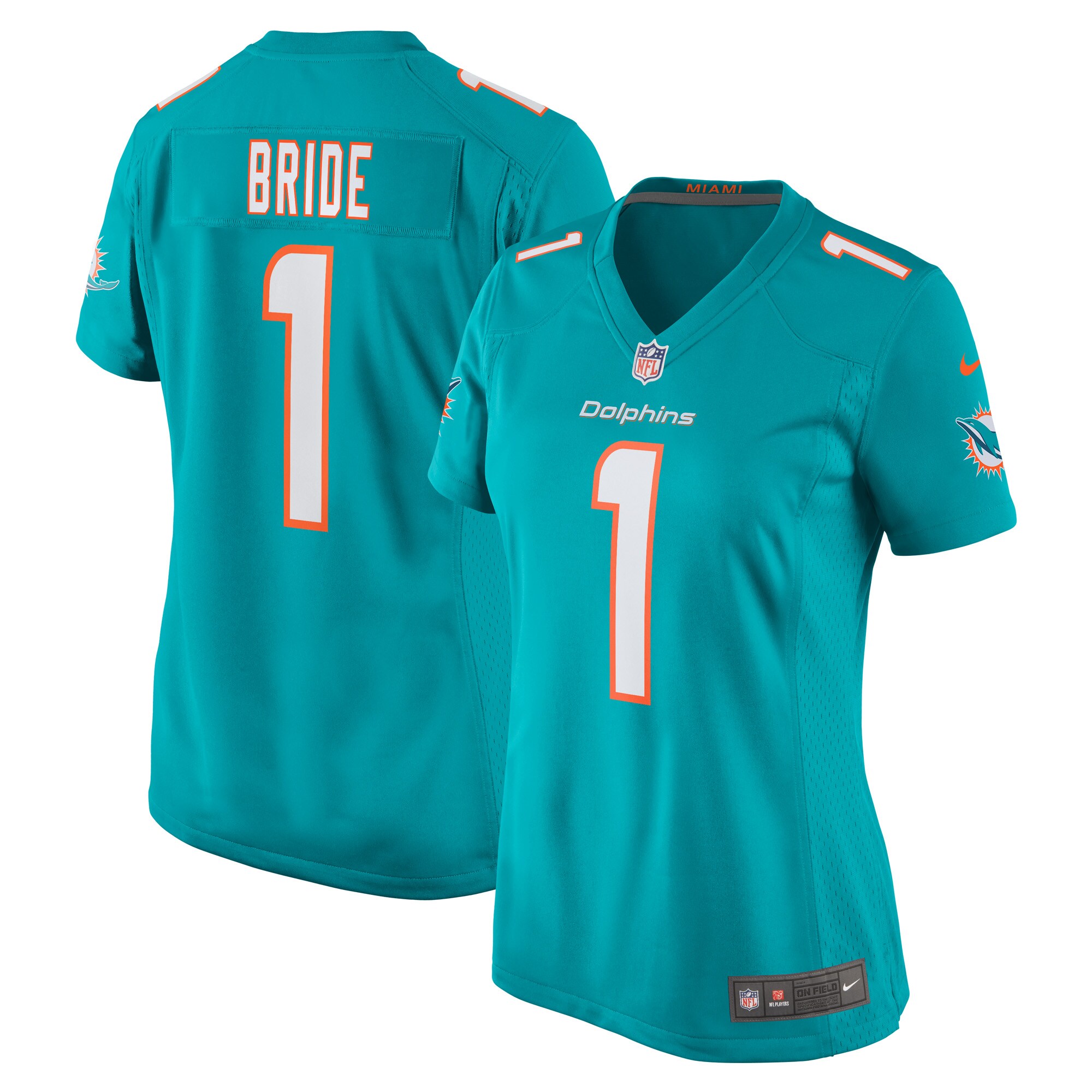 number 1 bride miami dolphins nike womens game jersey aqua clowdercats hjlem.jpg