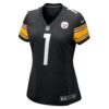 number 1 bride pittsburgh steelers nike womens game jersey black clowdercats oeabn.jpg
