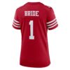 number 1 bride san francisco 49ers nike womens game jersey scarlet clowdercats tgcjm.jpg