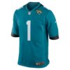 number 1 dad jacksonville jaguars nike game jersey teal clowdercats o56nu.jpg