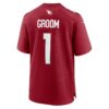 number 1 groom arizona cardinals nike game jersey cardinal clowdercats bzcgi.jpg