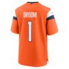 number 1 groom denver broncos nike game jersey orange clowdercats ioiod.jpg