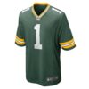 number 1 groom green bay packers nike game jersey green clowdercats jzd0p.jpg