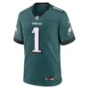 number 1 groom philadelphia eagles nike game jersey midnight green clowdercats dmrtr.jpg