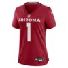 number 1 mom arizona cardinals nike womens game jersey cardinal clowdercats ykbzr.jpg
