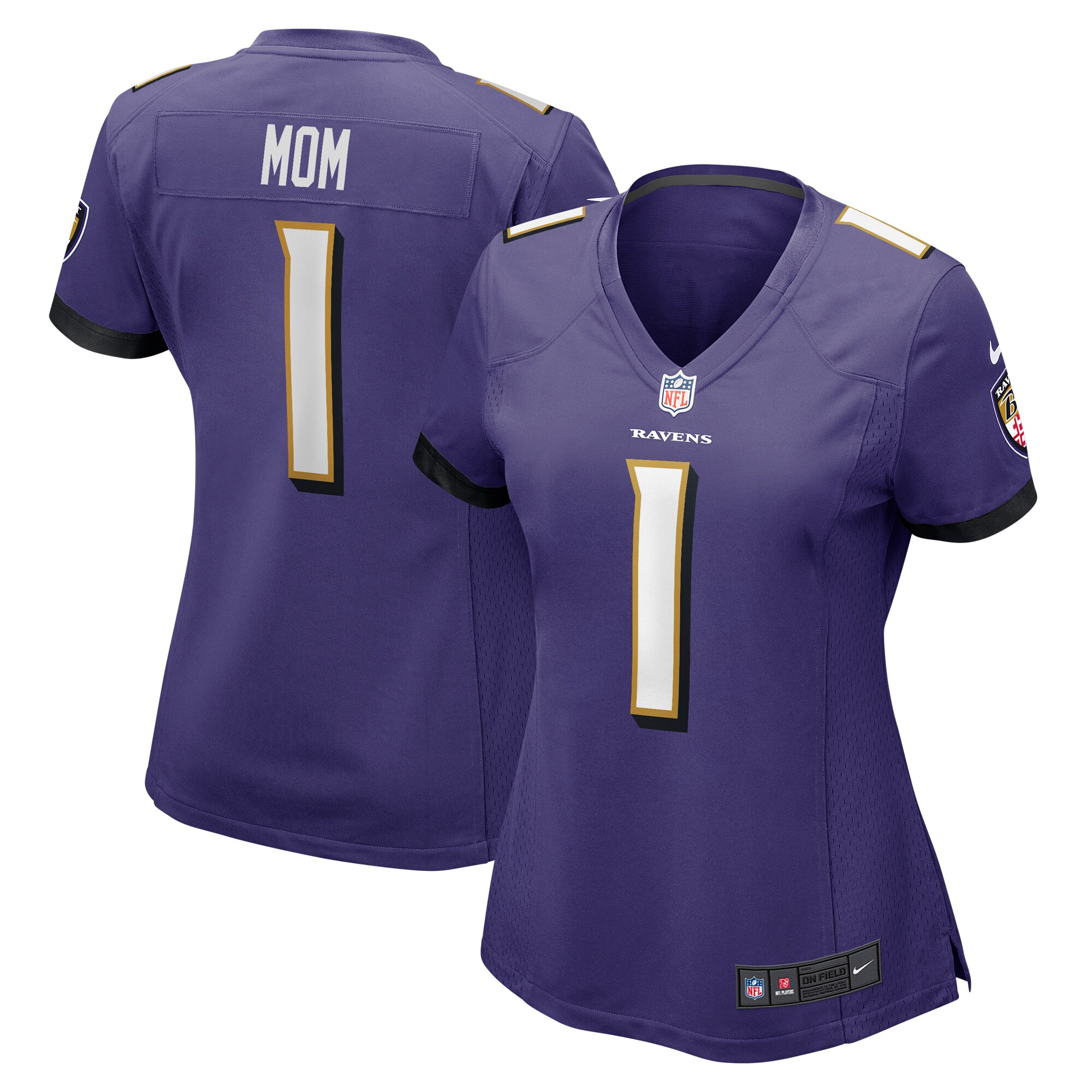 number 1 mom baltimore ravens nike womens game jersey purple clowdercats codof.jpg