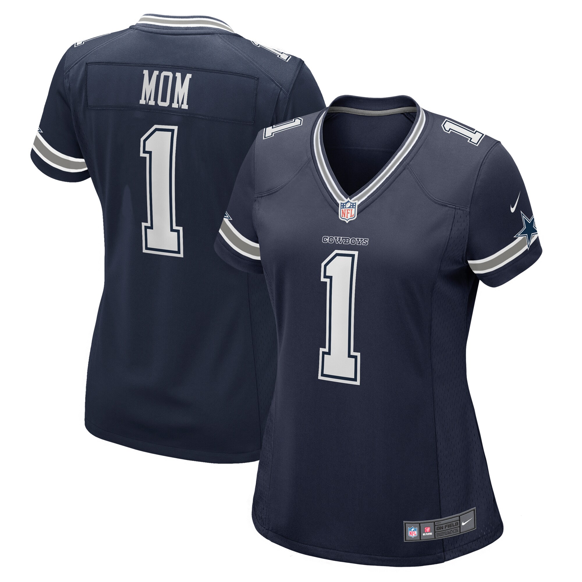 number 1 mom dallas cowboys nike womens game jersey navy clowdercats vqlbk.jpg