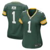 number 1 mom green bay packers nike womens game jersey green clowdercats hoqyy.jpg