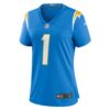 number 1 mom los angeles chargers nike womens game jersey powder blue clowdercats zvzcg.jpg