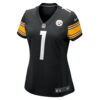 number 1 mom pittsburgh steelers nike womens game jersey black clowdercats ctgfu.jpg