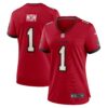 number 1 mom tampa bay buccaneers nike womens game jersey red clowdercats nk3pe.jpg