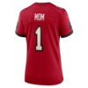 number 1 mom tampa bay buccaneers nike womens game jersey red clowdercats wctjy.jpg