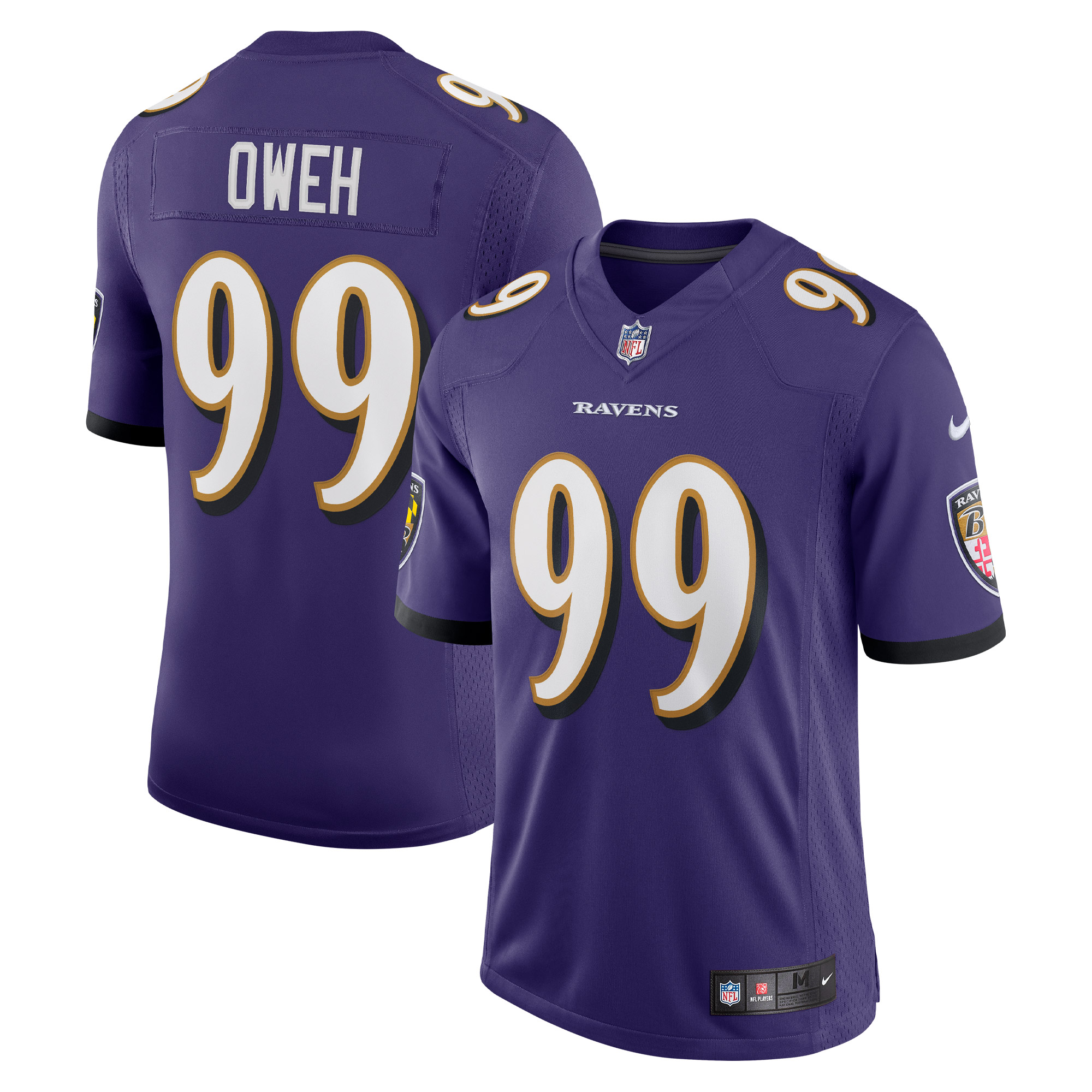 odafe oweh baltimore ravens nike vapor limited jersey purple clowdercats uos3i.jpg