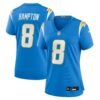 omarion hampton los angeles chargers nike womens team game jersey powder blue clowdercats oqqda.jpg