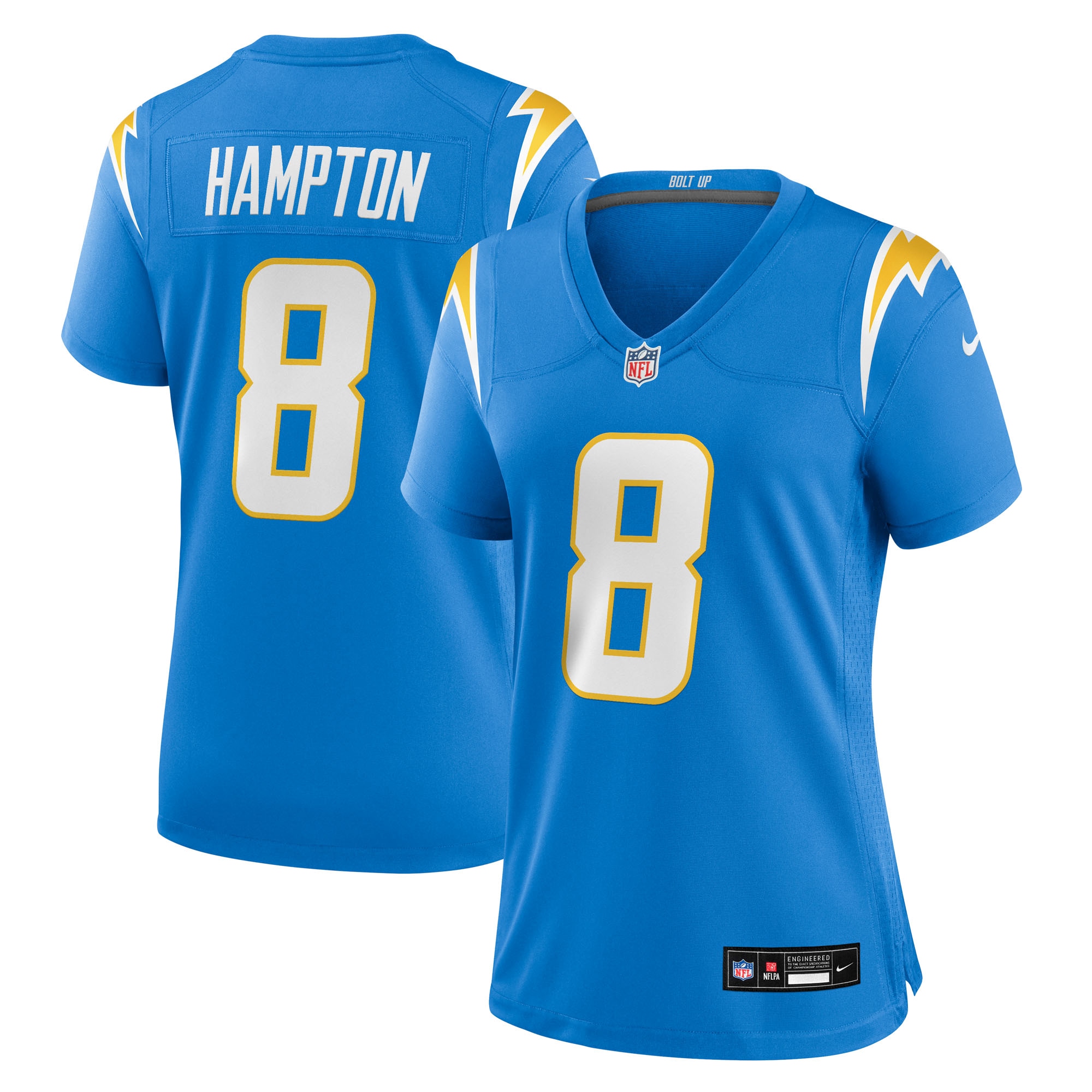 omarion hampton los angeles chargers nike womens team game jersey powder blue clowdercats oqqda.jpg