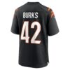 oren burks cincinnati bengals nike team game jersey black clowdercats wrbxt.jpg