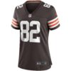ozzie newsome cleveland browns nike womens game retired player jersey brown clowdercats yxje4.jpg