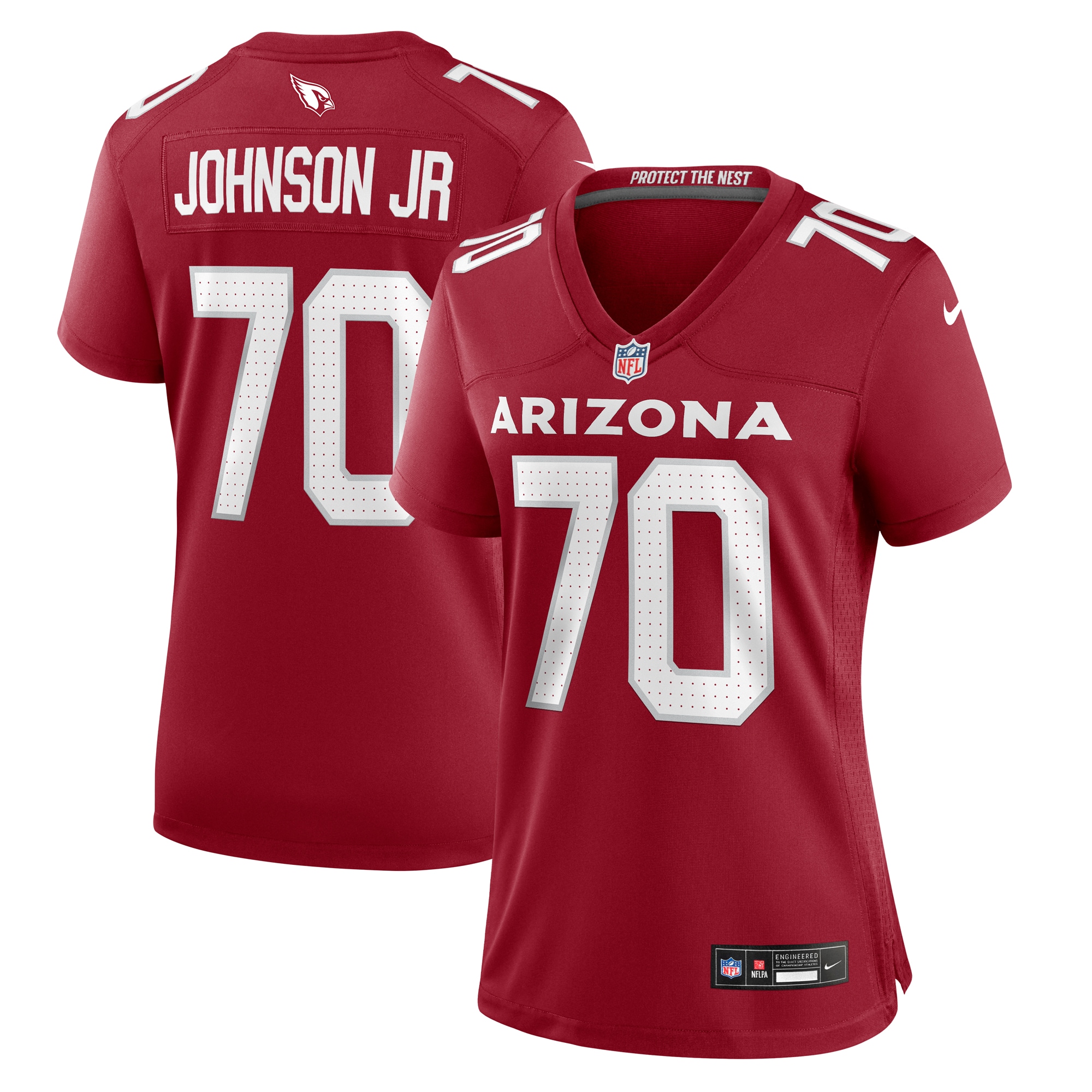 paris johnson jr arizona cardinals nike womens game jersey cardinal clowdercats kagde.jpg