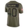 pat tillman arizona cardinals nike 2025 salute to service retired limited jersey olive clowdercats wttgd.jpg