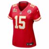 patrick mahomes kansas city chiefs nike womens super bowl lix game jersey red clowdercats 5bgcw.jpg