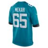 patrick mekari jacksonville jaguars nike team game jersey teal clowdercats hoo01.jpg